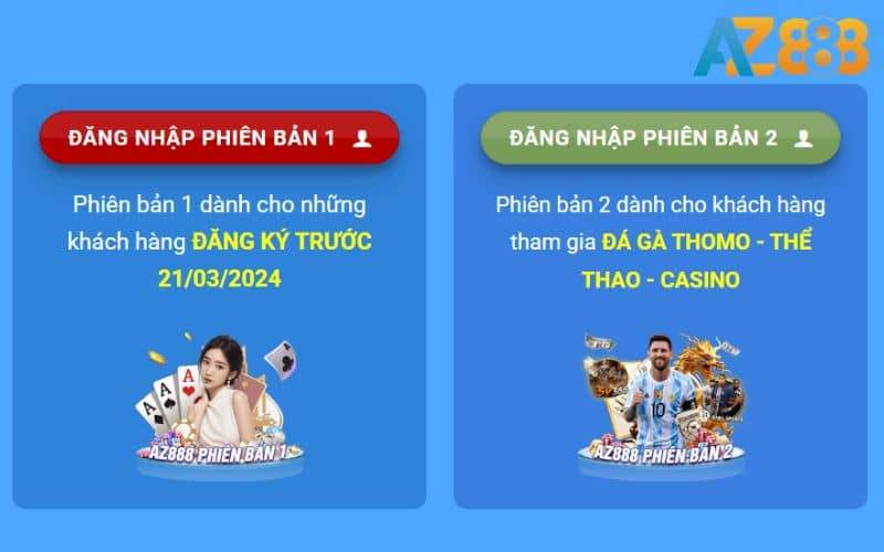 Chọn phiên bản đăng nhập AZ888 phù hợp Chọn phiên bản đăng nhập AZ888 phù hợp