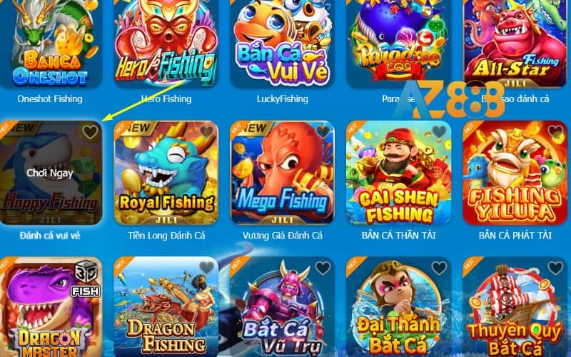 Chọn danh mục bắn cá và tìm tựa game Đánh Cá Vui Vẻ Chọn danh mục bắn cá và tìm tựa game Đánh Cá Vui Vẻ