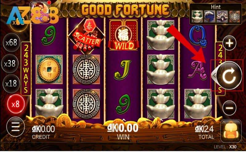 Hướng dẫn các bước tham gia nổ hũ vận mệnh tốt tại AZ888 Hướng dẫn các bước tham gia nổ hũ vận mệnh tốt tại AZ888