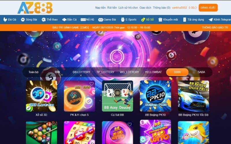 Các bước tham gia xổ số 3D tại AZ888