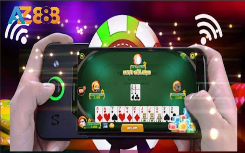 Xì tố online là trò chơi bài nổi bật tại AZ888