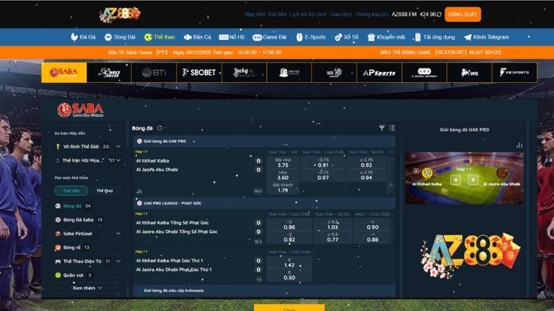 Cá Cược Thể Thao - Kèo thơm mỗi ngày
